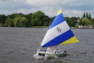 Sailbird, the sail kit for inflatables